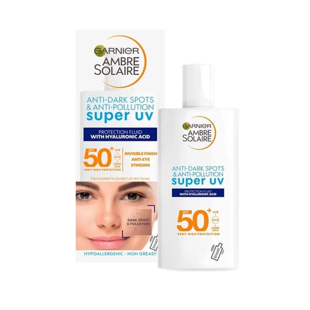 Garnier Ambre Solaire Fluid za lice za zaštitu od sunca SPF50+ 40ml slika 1