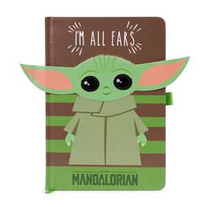 Pyramid Star Wars: The Mandalorian (I'm All Ears Green) Bilježnica