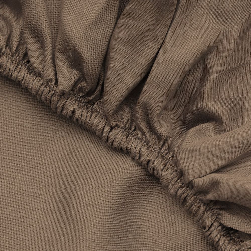 Ranforce King Fitted Sheet - Braon slika 4