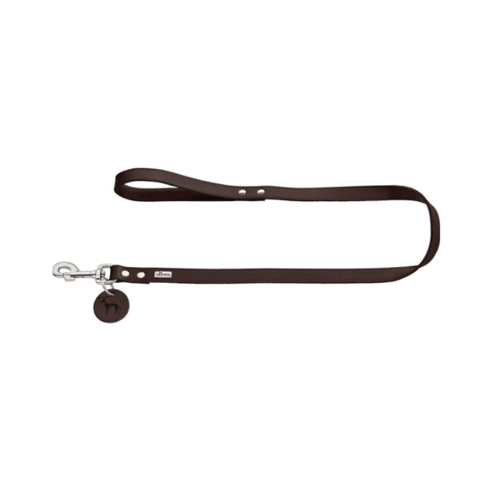 Hunter vodilica za pse 13 mm/110 cm, koža tamnosmeđa slika 2