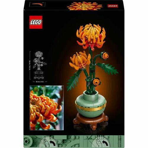 Igra Gradnje Lego 10368 Chrysanthemum Flower Arrangement Pisana slika 6