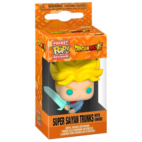 Pocket POP Privjesak Dragon Ball Super Saiyan Trunks s Mačem slika 1