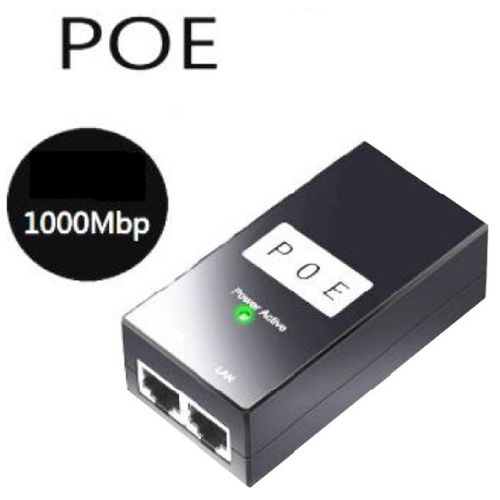 POE-INJ-4806 Gembird 48V/0.65A 30W, POE adapter Injector 1000mbps sa 2x RJ45, 100m slika 2