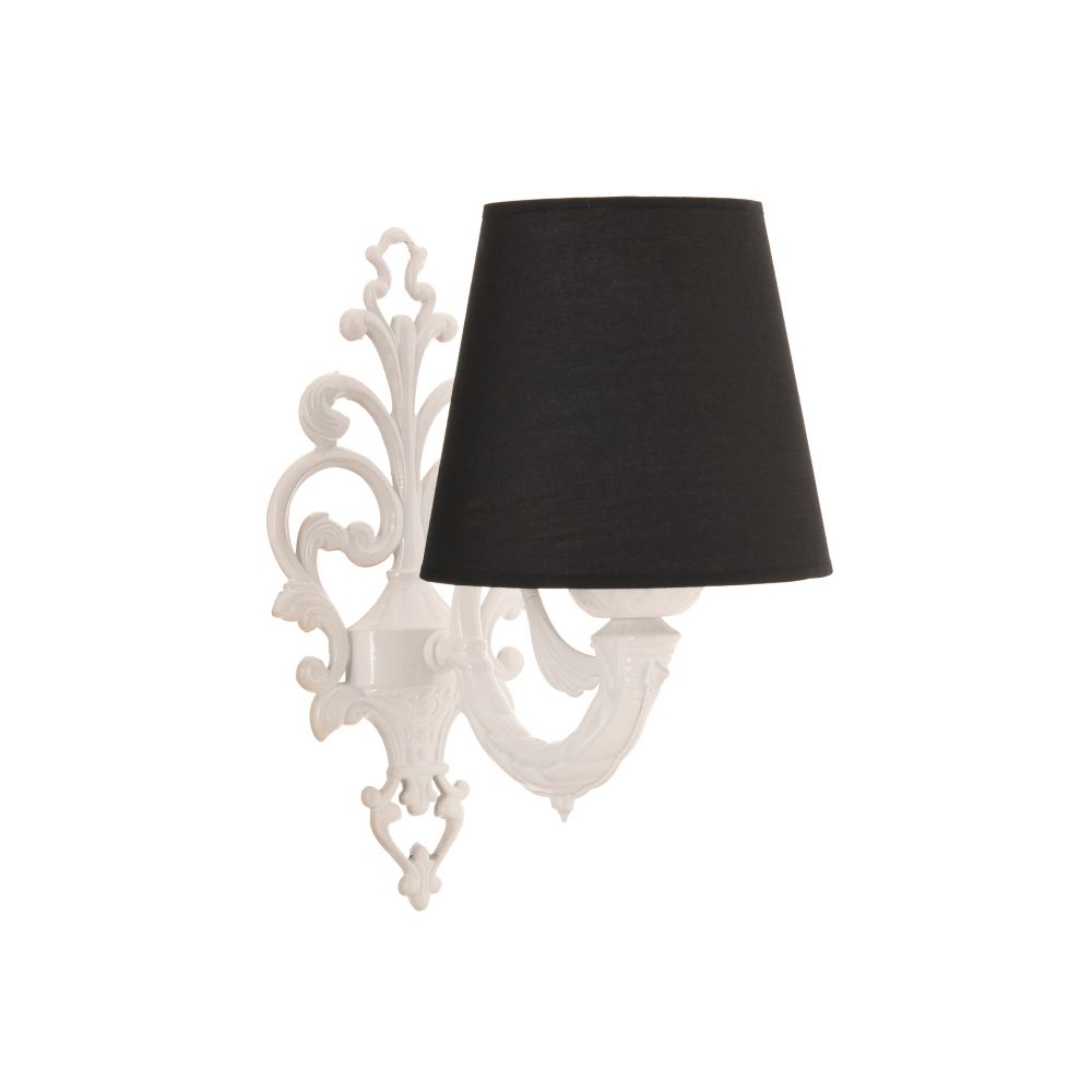 Lampa za zid Lily Coral - Crna, Bijela slika 3