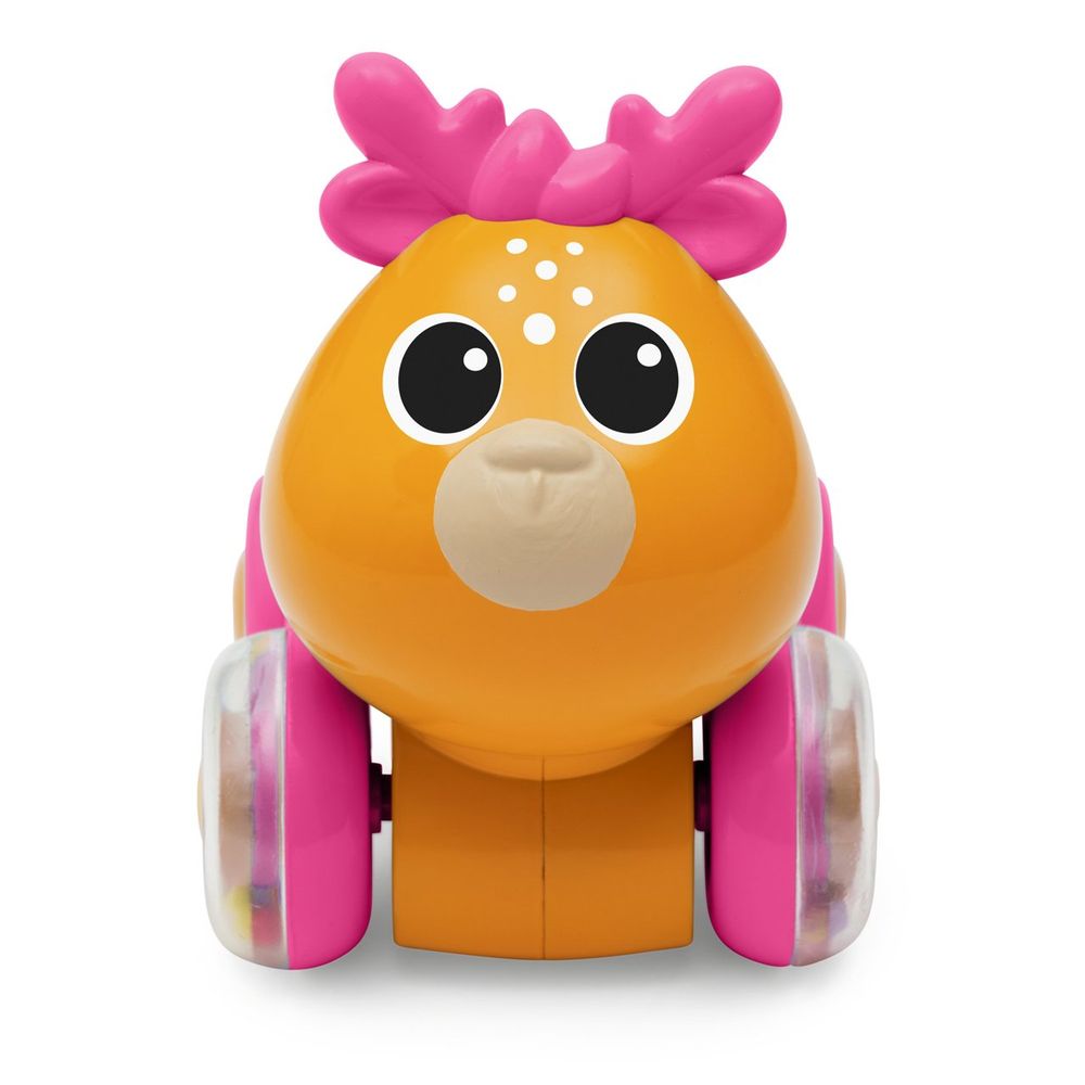 Chicco Muzička igračka na potez sa točkićima Sprint & Go Fawn slika 3
