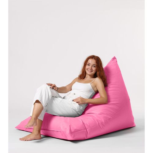 Atelier Del Sofa Pyramid Big Bed Pouf - Pink Pink Garden Bean Bag slika 8