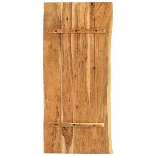 Vrh za kupaonski ormarić od bagremovog drva 140x52x3,8 cm slika 26