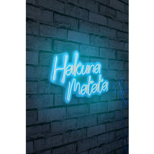 Wallity Ukrasna plastična LED rasvjeta, Hakuna Matata - Blue slika 1