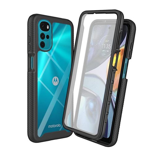 Techsuit - Defense360 Pro + Screen Protector - Motorola Moto G22 - crna slika 1