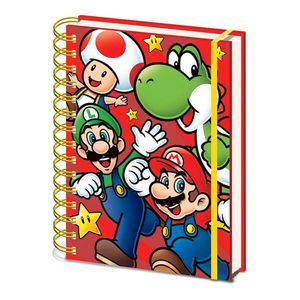 PYRAMID SUPER MARIO (CORE RUN) A5 WIRO NOTEBOOK