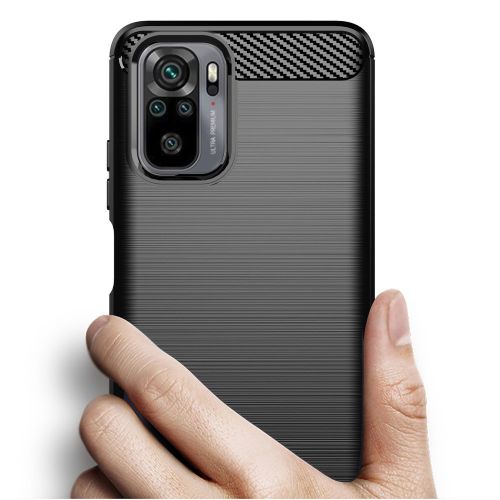 Carbon Case fleksibilna maskica za Xiaomi Redmi Note 10 / Redmi Note 10S slika 5