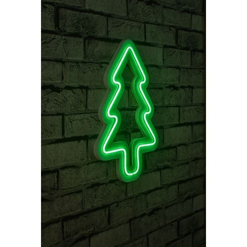 Wallity Ukrasna plastična LED rasvjeta, Christmas Pine - Green slika 12