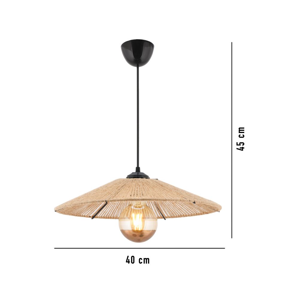 Luster Merten Jute Camel slika 4