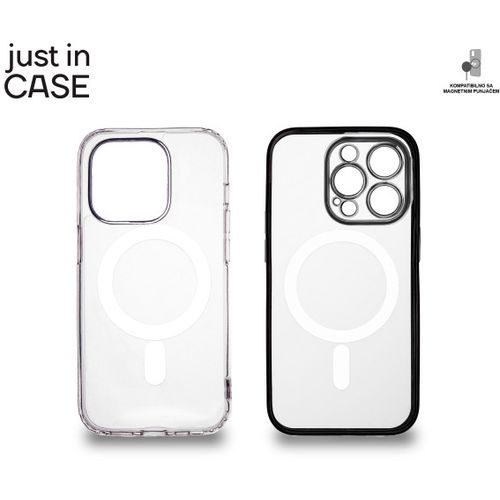 2u1 Extra case MAG MIX paket CRNI za iPhone 14 Pro slika 3