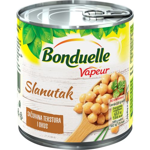 Bonduelle slanutak Vapeur 400g, ocjeđene mase 265g slika 1