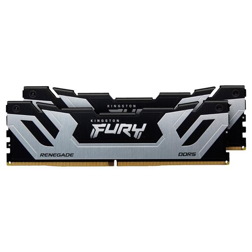 Kingston CUDIMM DDR5 48GB (2x24GB kit) 8400MT/s KF584CU40RSK2-48 FURY Renegade Silver XMP slika 1