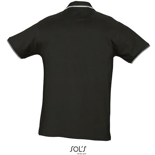 PRACTICE muška polo majica sa kratkim rukavima - Crna, M  slika 6