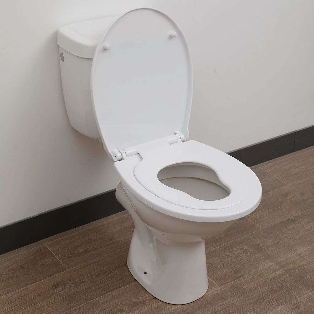 Tendance Wc daska 18 inča soft close sustav/odsjednik s integriranim dječjim reduktorom - bijela slika 2