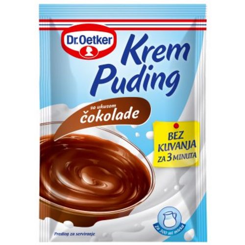 Dr.Oetker Krem puding čokolada, bez kuvanja 60g slika 1