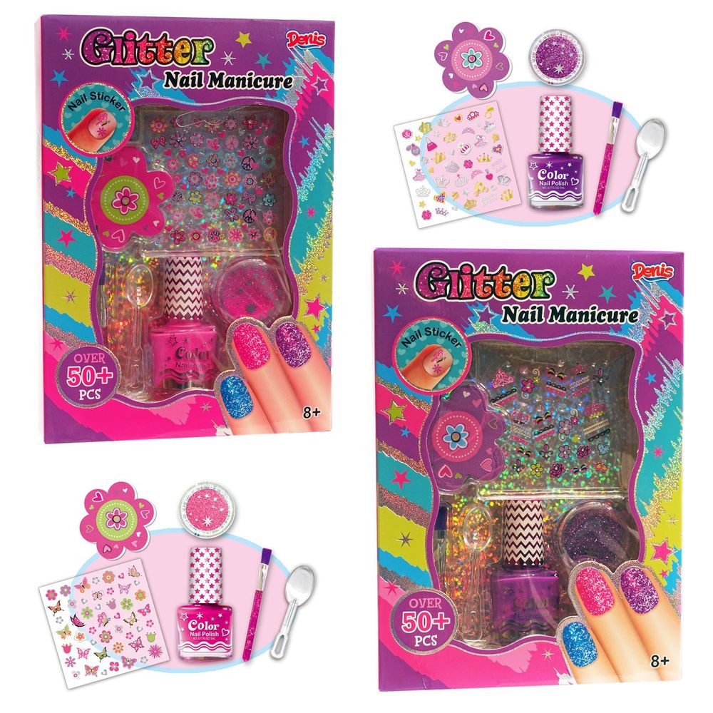 Dječji kozmetički set za nokte Glitter 50/1 pak slika 1