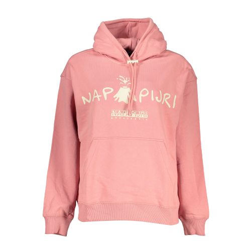 NAPAPIJRI WOMEN'S PINK SWEATSHIRT WITHOUT ZIP slika 1