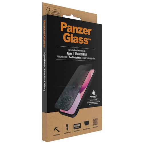 PanzerGlass zaštitno staklo Case Friendly Privacy AB za iPhone 13 mini slika 2
