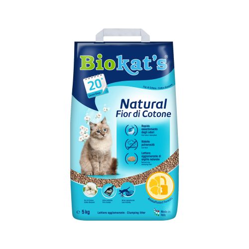 Biokat's Pijesak za mačke Natural cotton Blossom 5 kg slika 1