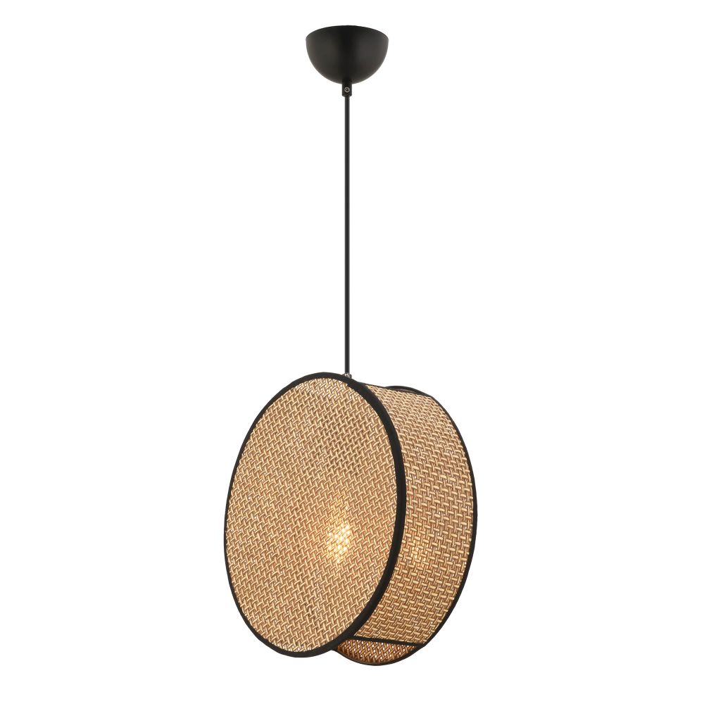 Velika Lampa - Bež, Crna Bež, Crni Luster slika 3