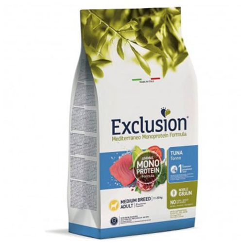 Exclusion Mediterraneo Monoprotein Adult Medium Tuna 12 kg slika 1