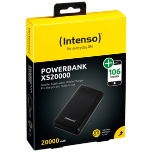 Intenso Prijenosni punjač za mobitele i tablete 20000mAh - POWERBANK XS20000 Black