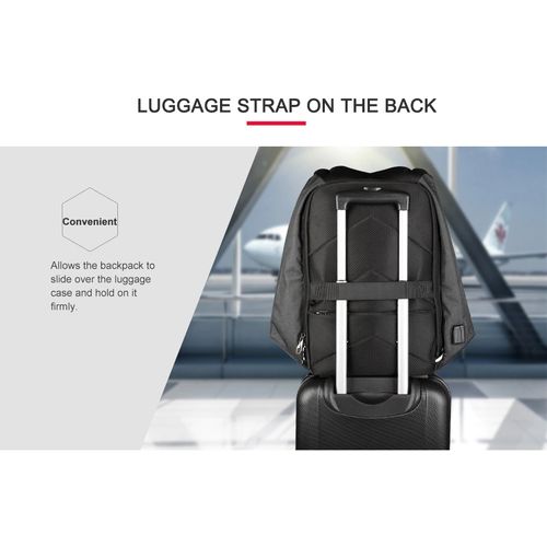 Tigernu ruksak za laptop T-B3599 15.6", siva slika 8