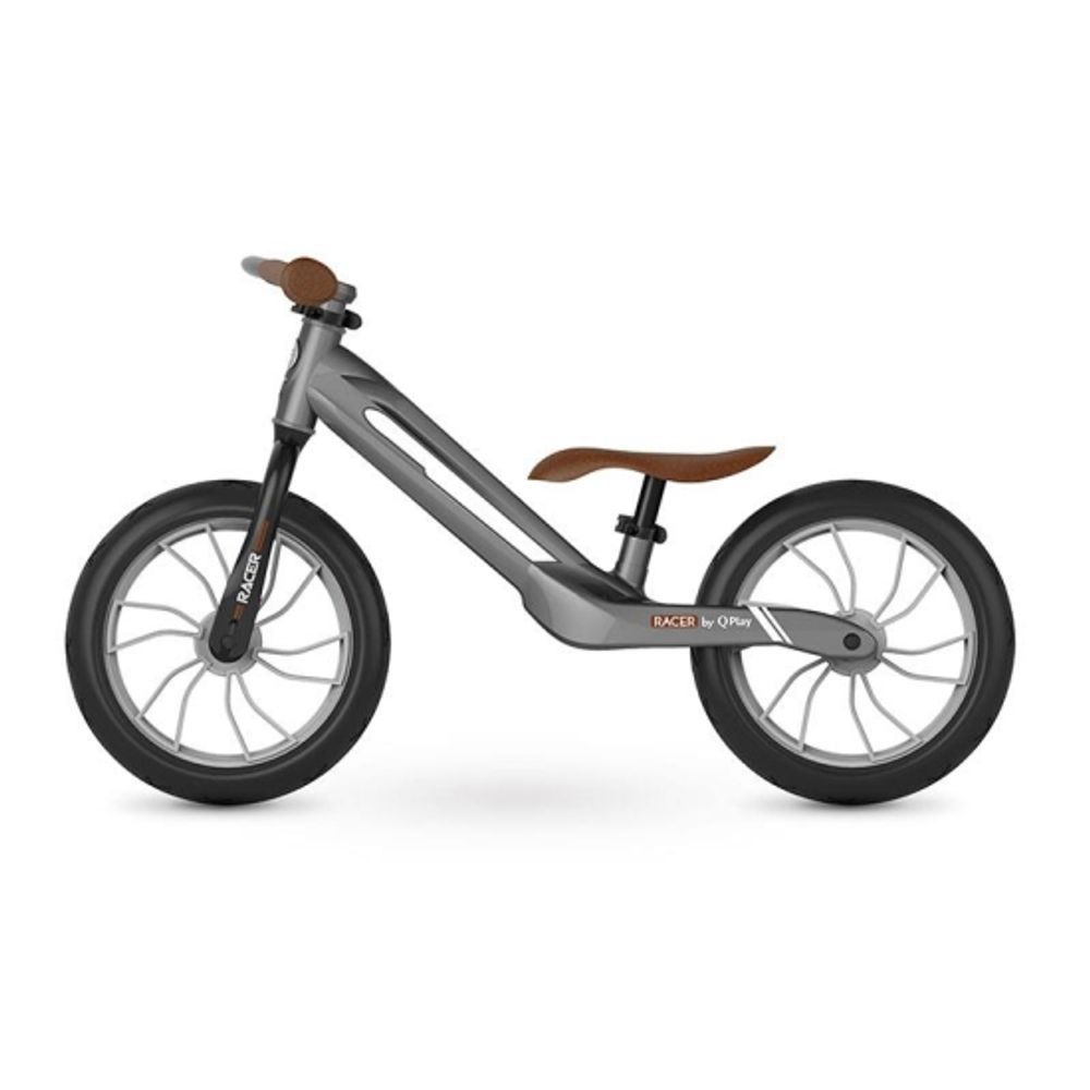 QPlay® Balans bicikl Racer, Grey slika 3