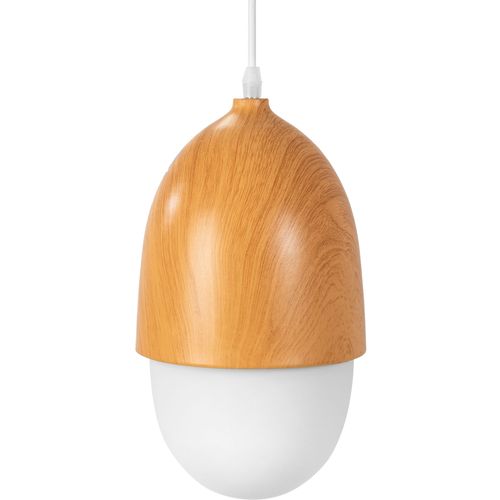 TOOLIGHT Viseća stropna svjetiljka Orzeszek Metal Wood APP952-1CP slika 3