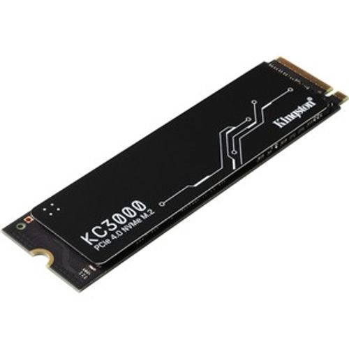 Kingston SKC3000D/4096G M.2 NVMe 4TB, 2280, PCIe Gen 4x4, KC3000, 3D TLC NAND, Read up to 7,000 MB/s, Write up to 7,000 MB/s (double sided), Includes cloning software slika 1