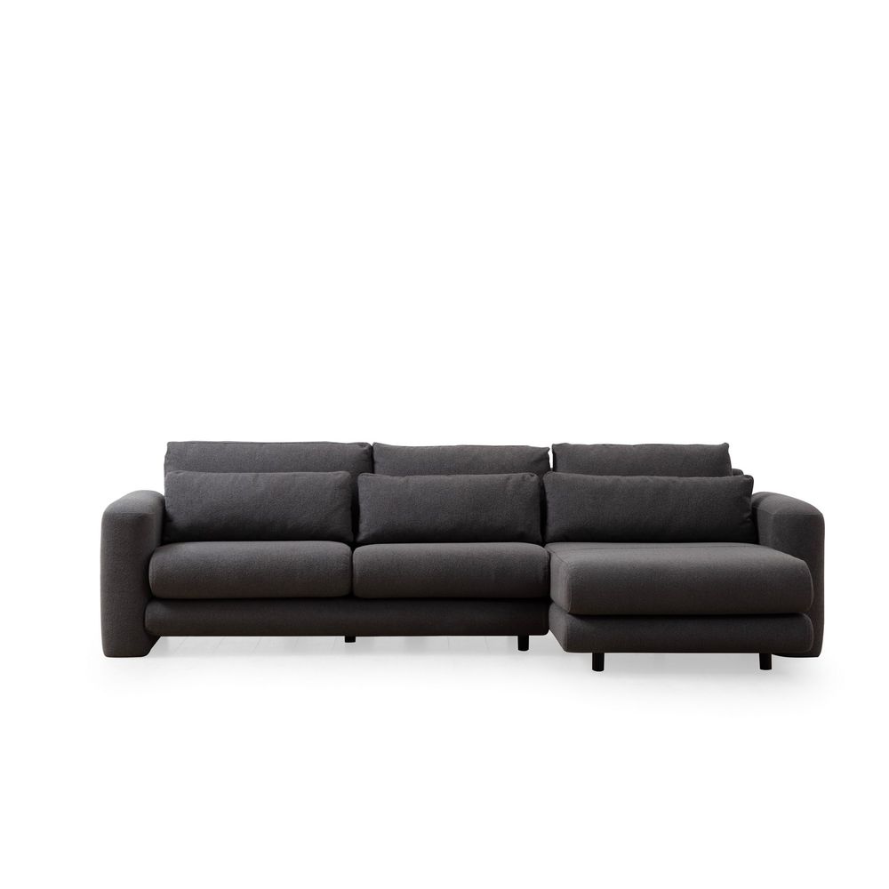 Ugaona Sofa Lily Corner Right u Sivoj Boji slika 7