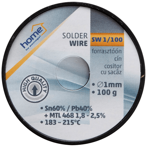 SMA Tinol za lemljenje, Ø1.0 mm, 100g - SW 1/100 slika 2