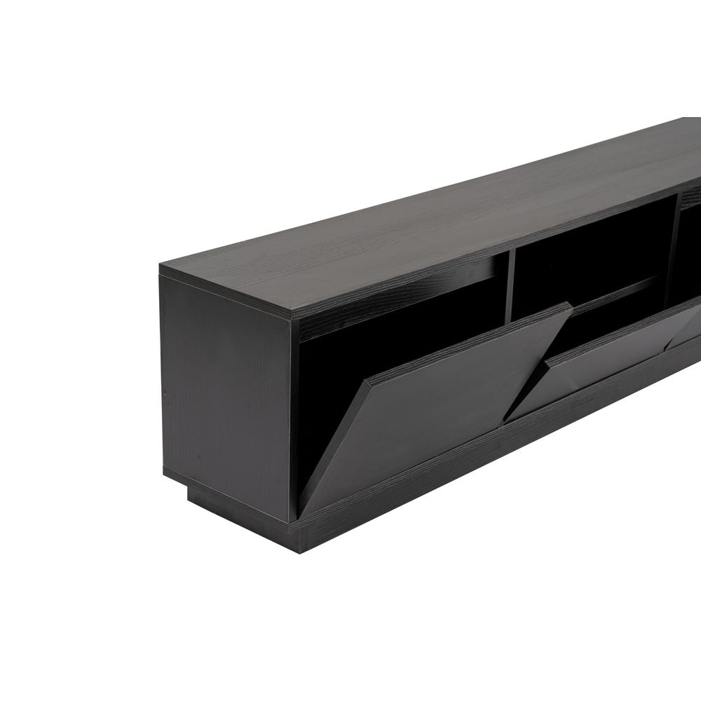 Vanguard - Crni TV Stalak od Drva slika 10