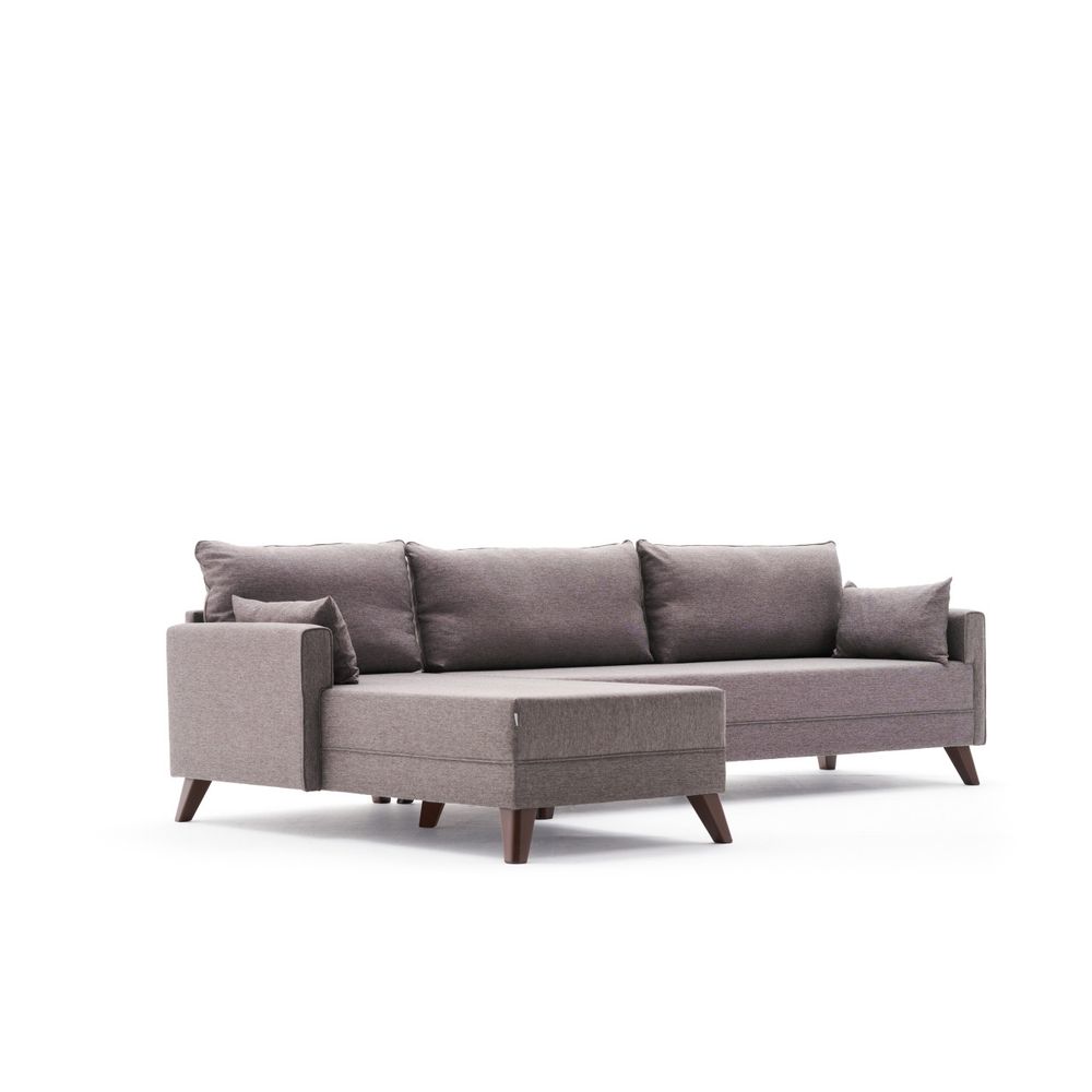 Bella Ugaona Sofa Lijeva - Smeđa slika 6