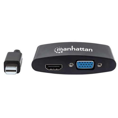 Adapter Manhattan 152709 Mini DisplayPort/M - HDMI/VGA F Crni slika 3