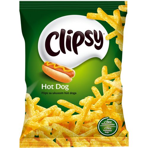 Clipsy flips hot dog 40g slika 1