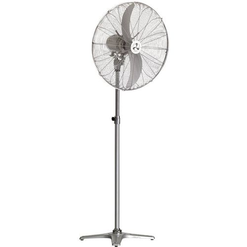 CasaFan WM2 Stand Eco stoječi ventilator 123 W (Ø x V) 65 cm x 158 cm srebrno-siva, krom (sjajan) boja slika 3