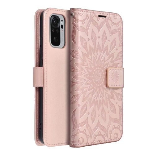 MEZZO Book case za XIAOMI Redmi 10 / 10 2022 mandala rose gold slika 2