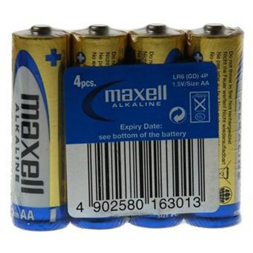 Maxell alk. baterija LR-6/AA,4kom,shrink slika 1