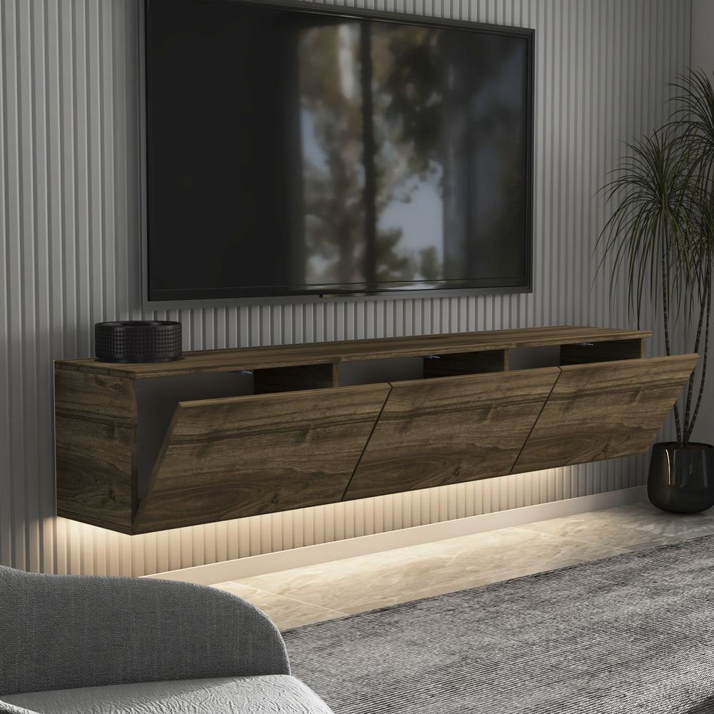 TV stalak Neon, boje orah slika 3