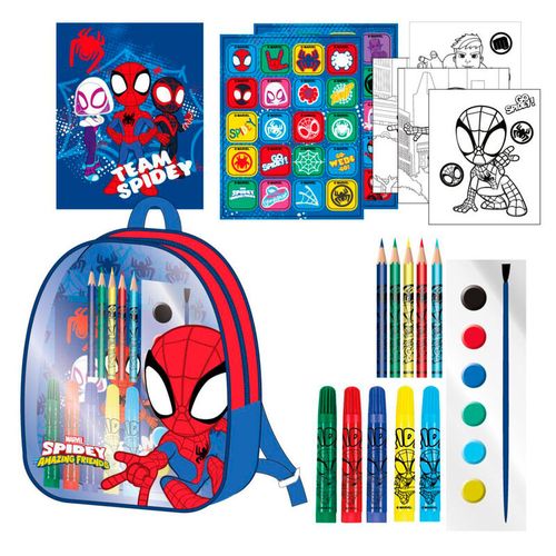 Marvel Spidey and His Amazing Friends backpack stationery set slika 1