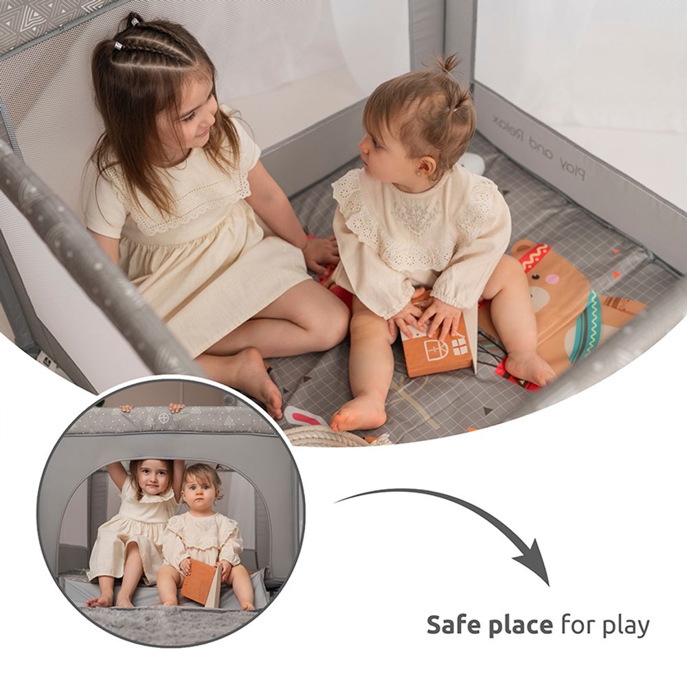 Lorelli Vrtić za bebe Play N Relax, Green Night slika 10