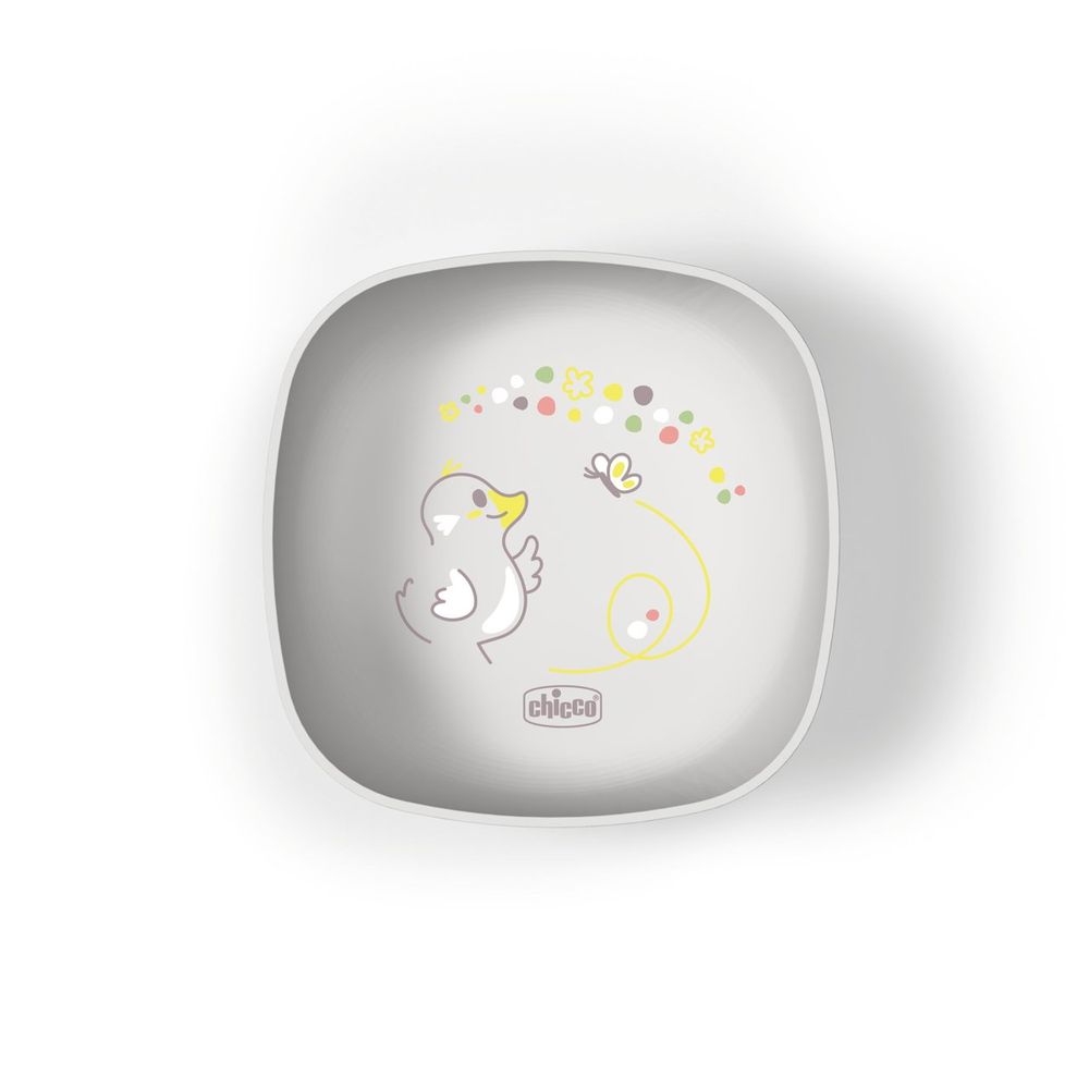 Chicco Dječiji set za jelo Baby's Dish, Grey slika 2