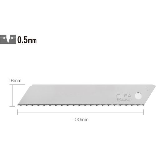 OLFA LWB-3B profesionalna oštrica 18mm slika 1