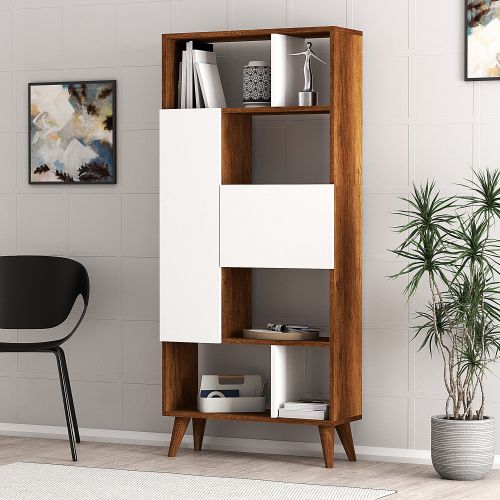 Elvan Wardrobe - Baroque Walnut Baroque Walnut
White Bookshelf slika 1