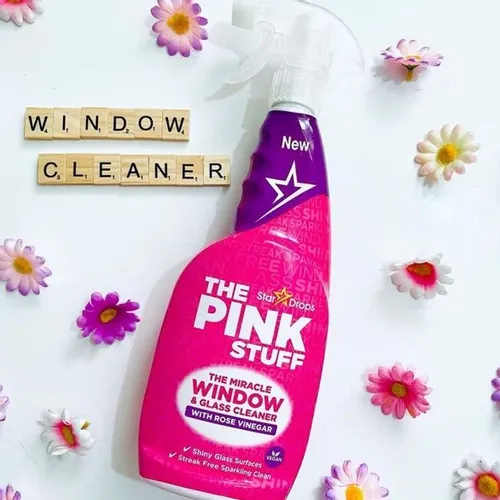 The Pink Stuff čudesno sredstvo za čišćenje stakala i prozora sa ružinim sirćetom 750ml slika 5